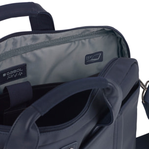 Maletín para portátil Gabol Jazz de piel sintética con dos compartimentos