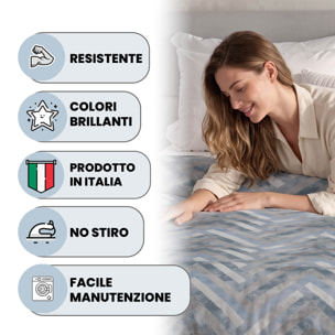 TRAPUNTA INVERNALE KARMA - 300 gr - 100% Microfibra - Made in Italy