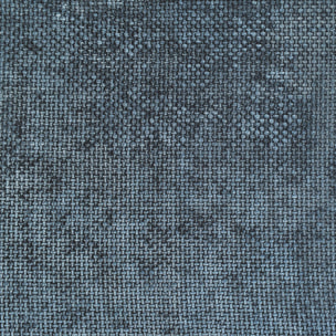 Tissu thermique et phonique  - Effet chenille satinée - Bleu