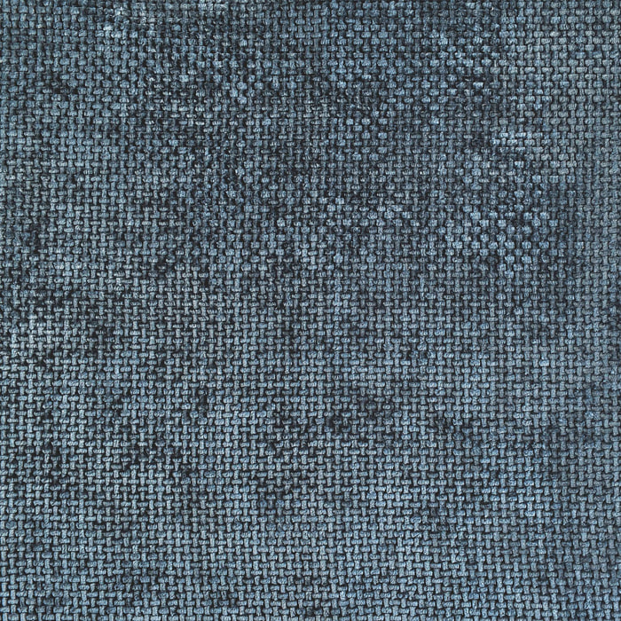 Tissu thermique et phonique  - Effet chenille satinée - Bleu