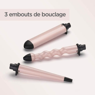 Fer multistyle BABYLISS MS750E Curl and Wave Trio