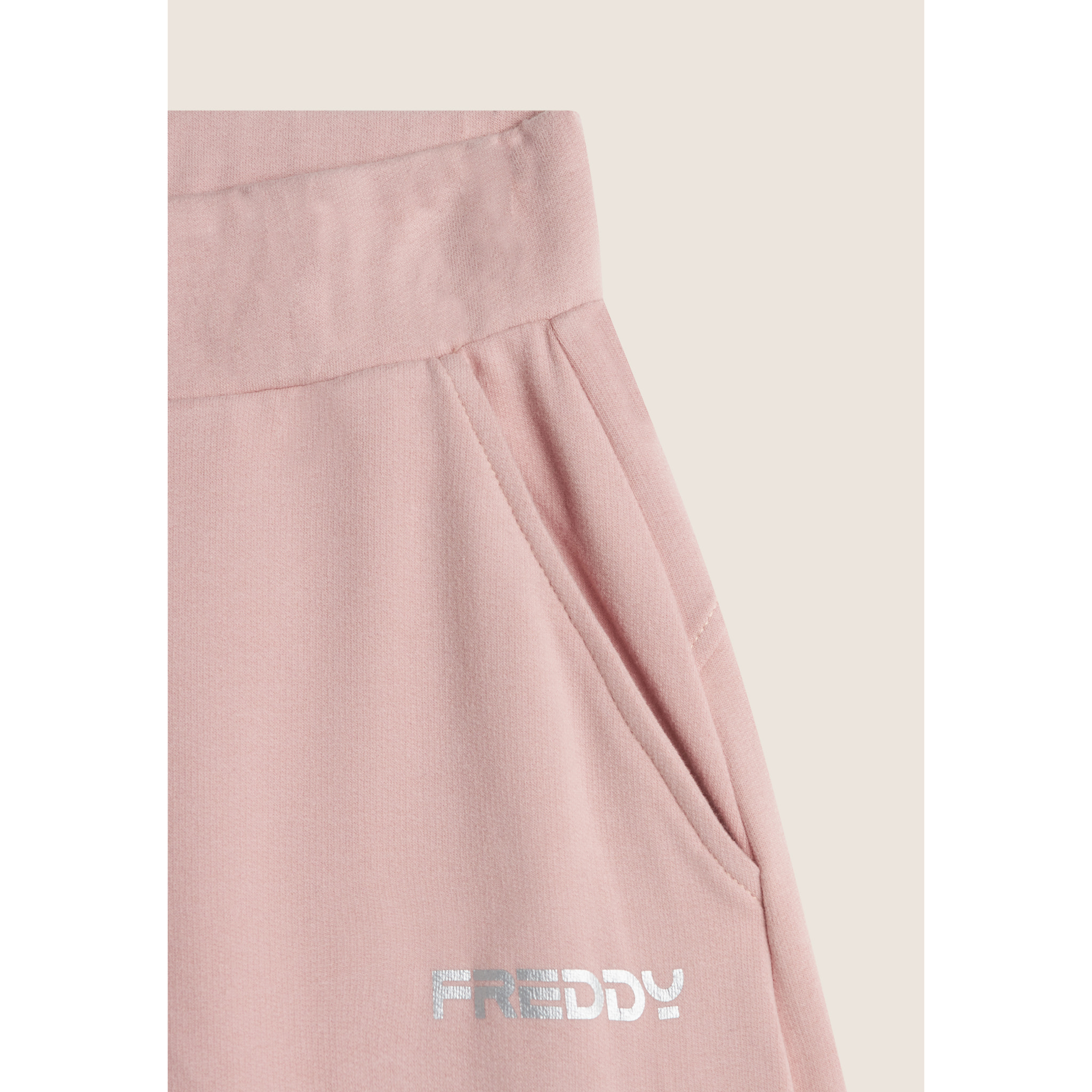 Pantaloni donna comfort fit in jersey elasticizzato