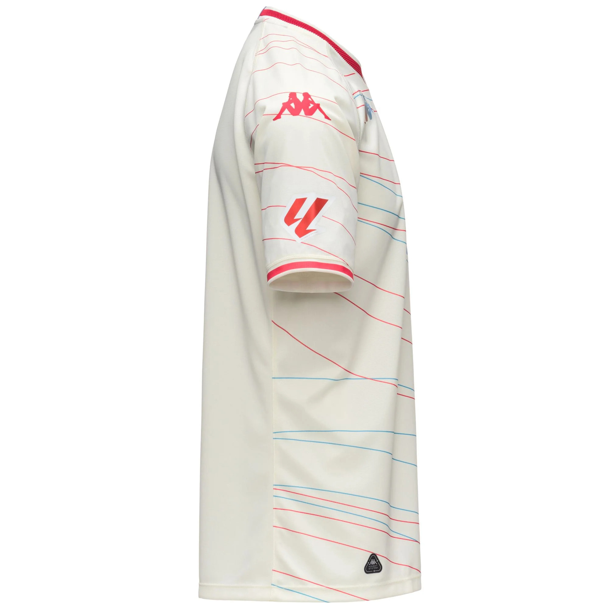 Kappa - Camisetas de juego Niño Blanco - Kombat 2025 Valladolid