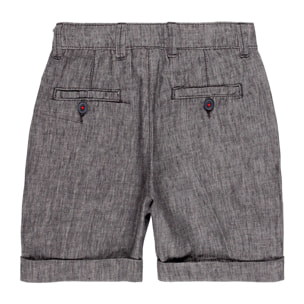 Bermuda lino denim de niño