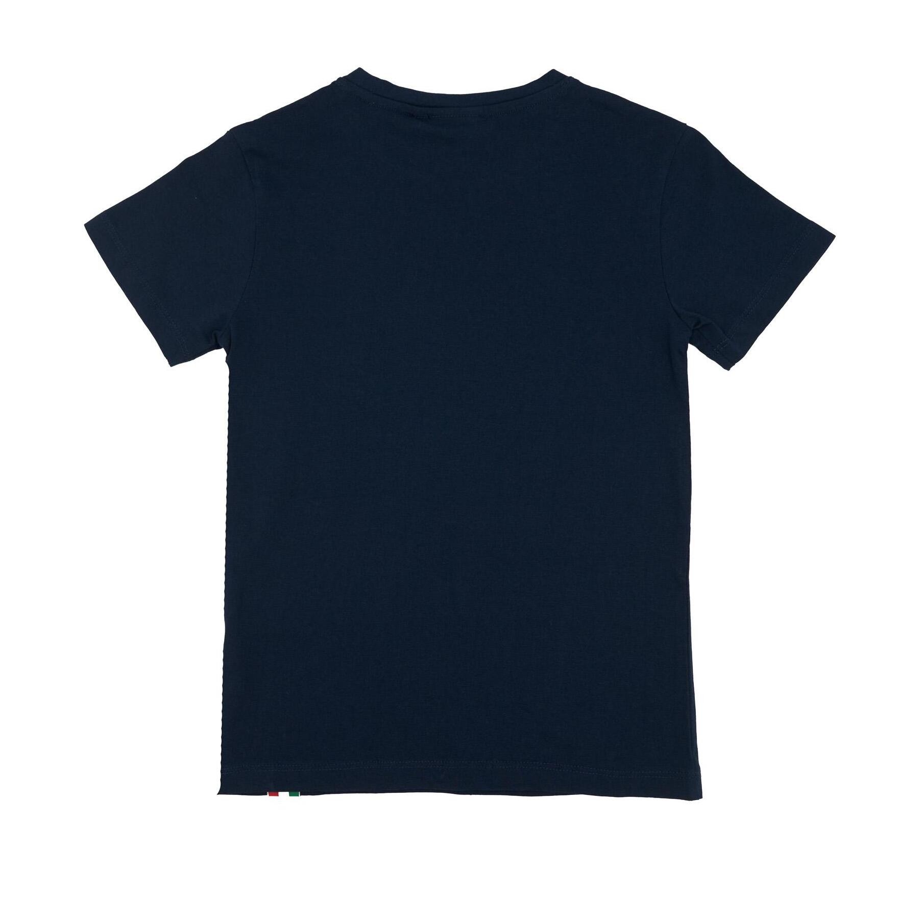 Camiseta básica de algodón de manga corta Leone para niños