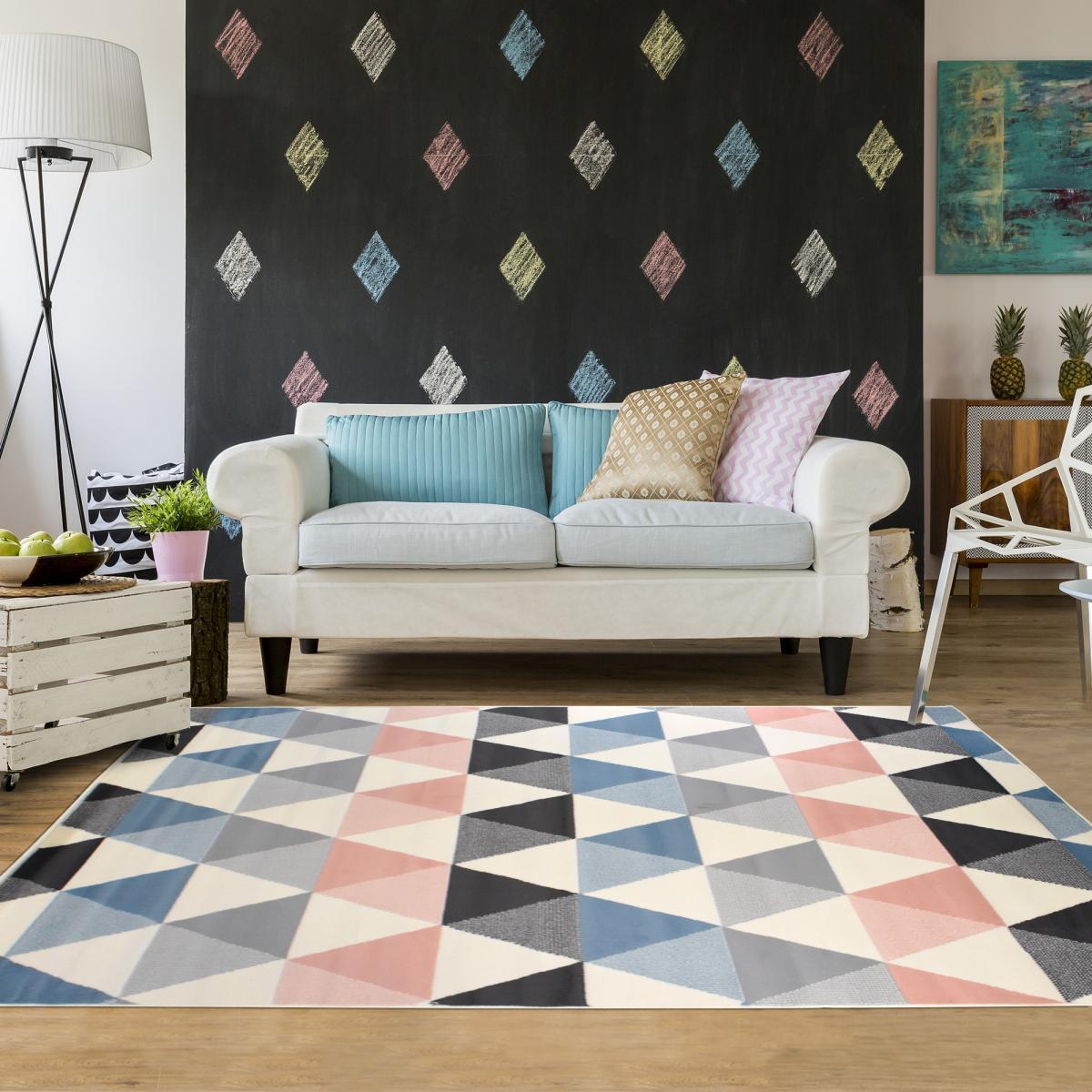 Tapis salon et chambre tissé DAFU