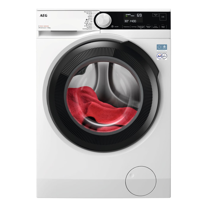 AEG - Lavatrice a carica frontale Serie 7000 - Classe A -40% - 10 kg - 2100 W - 1400 giri/min
