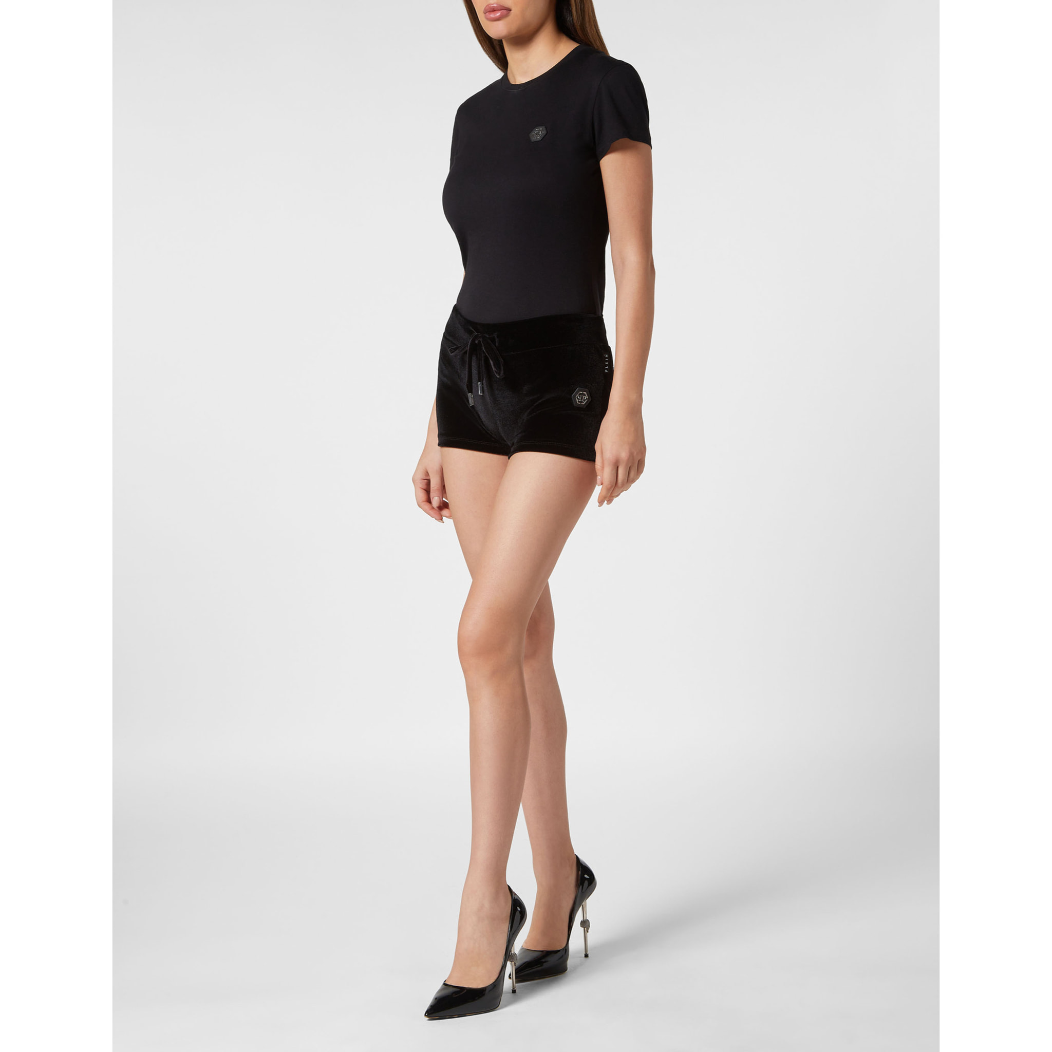 PHILIPP PLEIN Pantalones cortos deportivos GOTHIC PLEIN