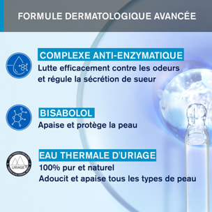 Déodorant Puissance 3 - Anti-Odeurs, Anti-Transpirant, Efficacité 24h 50 ml