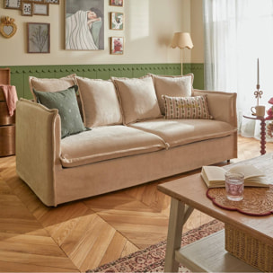 Canapé Odile 3 places beige