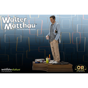 Walter Matthau Old&rare 1/6 Resin Statua Statua Infinite Statue