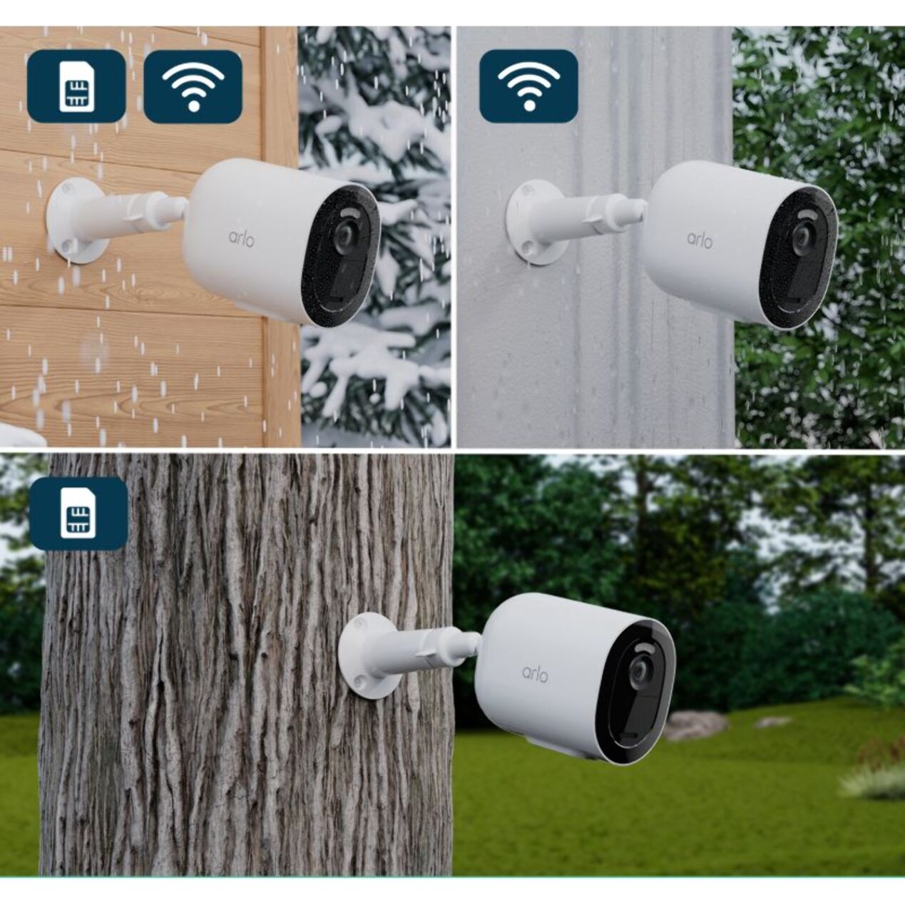 Caméra de surveillance ARLO extérieure Go 2 3G/4G SIM