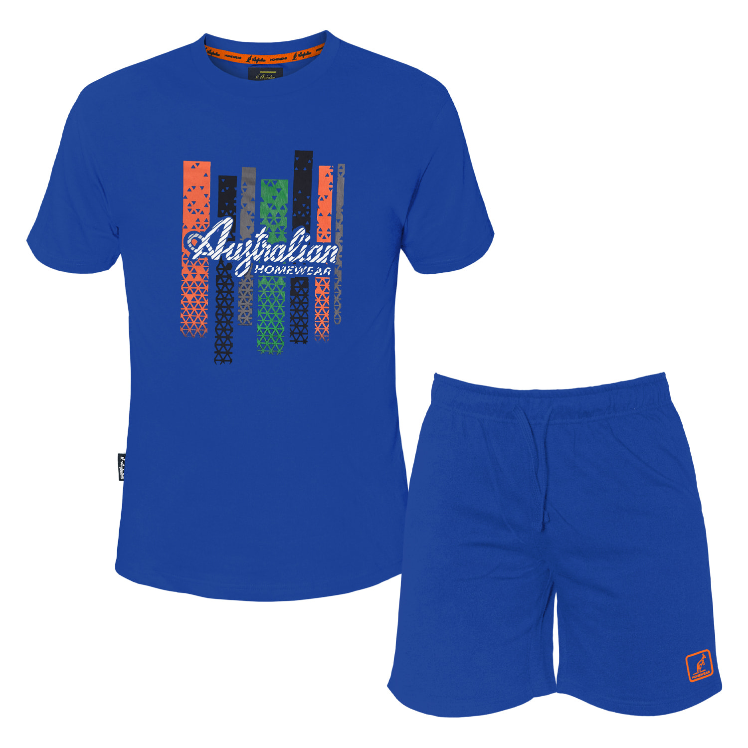 Completo Homewear Uomo Corto AUSTRALIAN Cotone