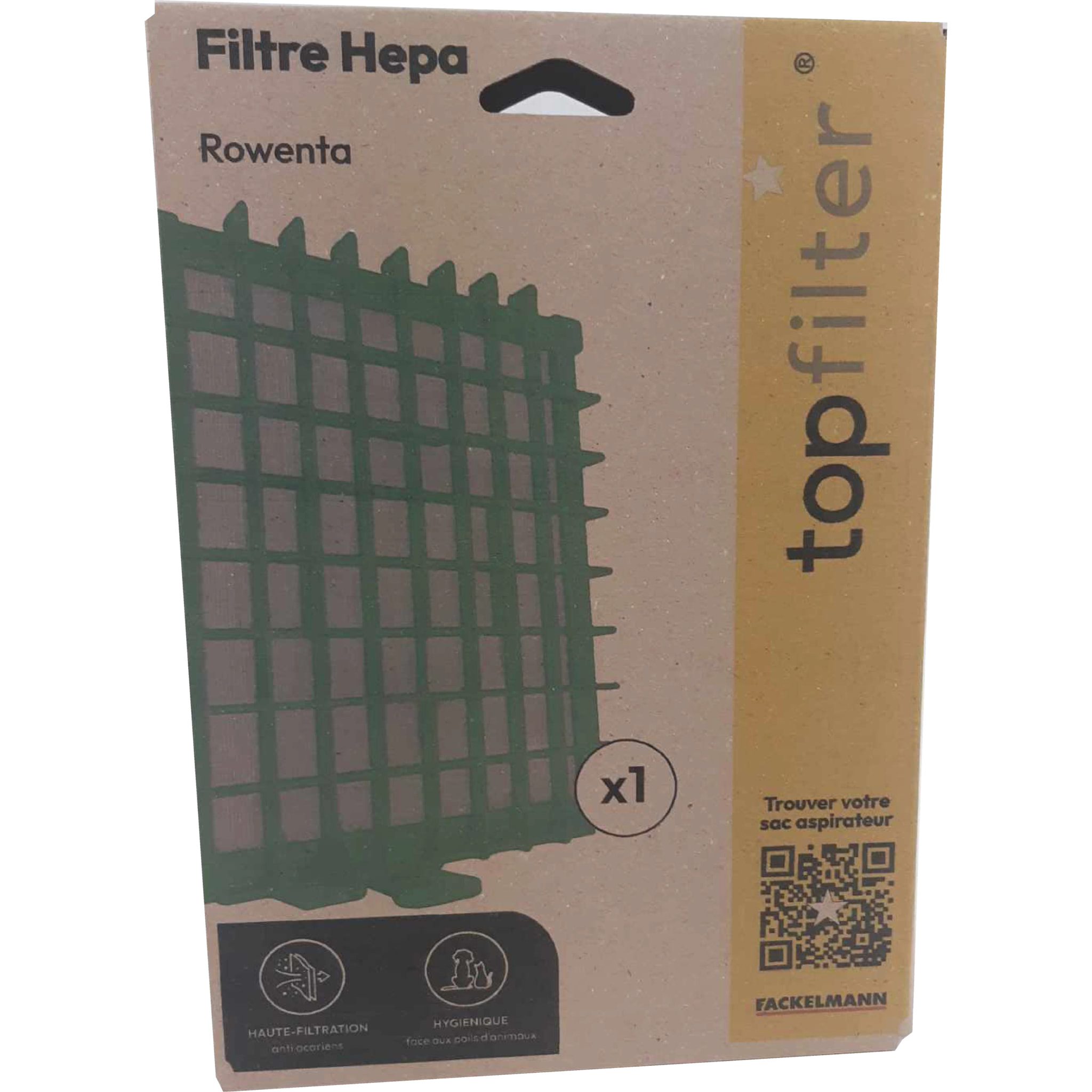 Filtre Hepa pour aspirateur Rowenta Silence Force TopFilter
