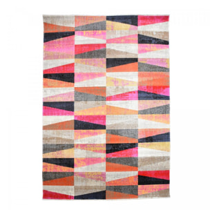 Tapis extérieur tissé kilim rectangle MUDE