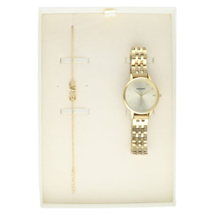 Reloj Radiant RA609202PT Mujer Analogico Cuarzo con Correa de Acero inoxidable