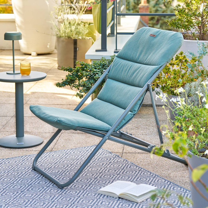 Chilienne de jardin empilable pliable Nillia vert laurier