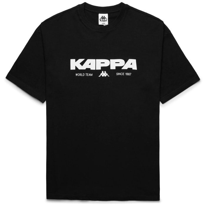 Kappa - T-Shirts & Top Uomo Nero - Authentic Nhisso