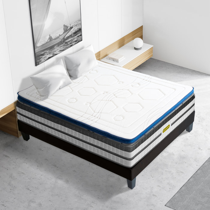 Surmatelas Dolce Vita AIR FRESH |2 Places | Mousse à cellules ouverte et Mémoire de forme