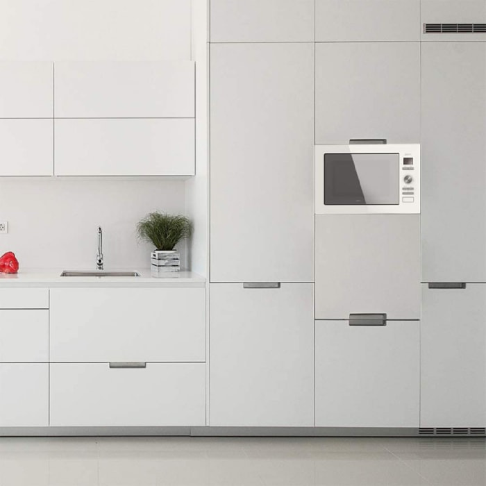 Cecotec Microondas encastrable con plato Microondas Encastrable Grandheat 2590 B