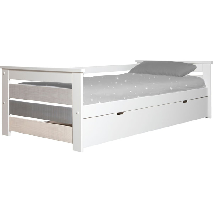 Lit gigogne enfant en bois - ISALINE