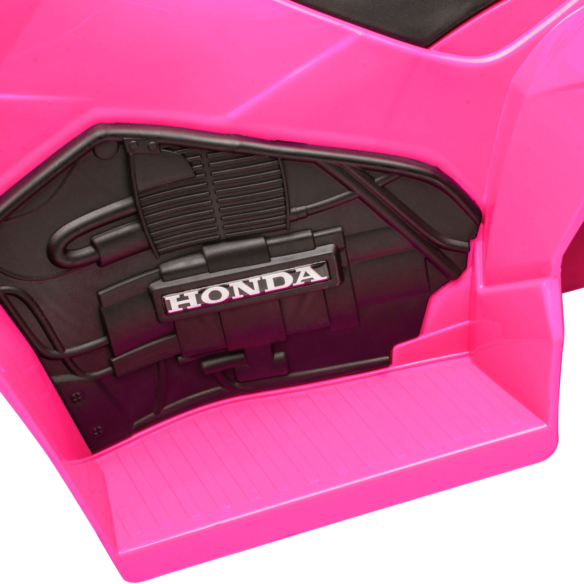 Quad électrique enfant 6V 30W HONDA TRX 250X V max. 2,8 Km/h phare LED klaxon rose