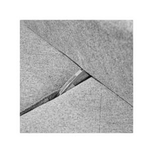 Angle en tissu gris pour canapé modulable - FINN