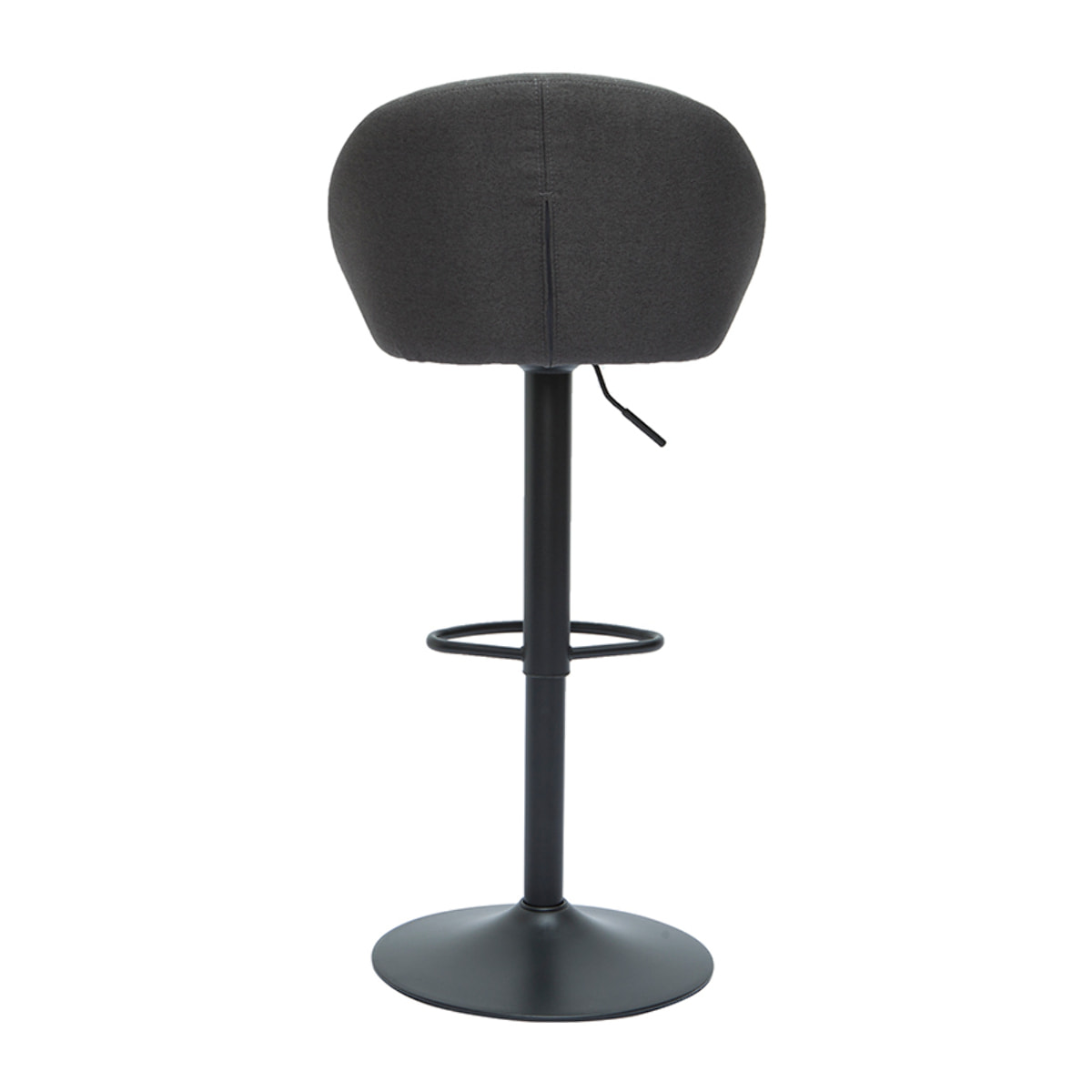 Tabourets de bar réglables design gris anthracite (lot de 2) SHERU