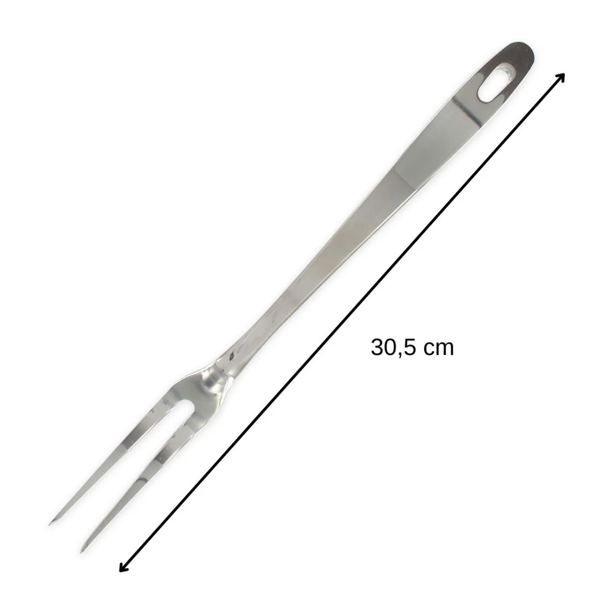 Ensemble de 2 Fourchettes à viande et pour barbecue 2 piques 30,5 cm Fackelmann Oxford