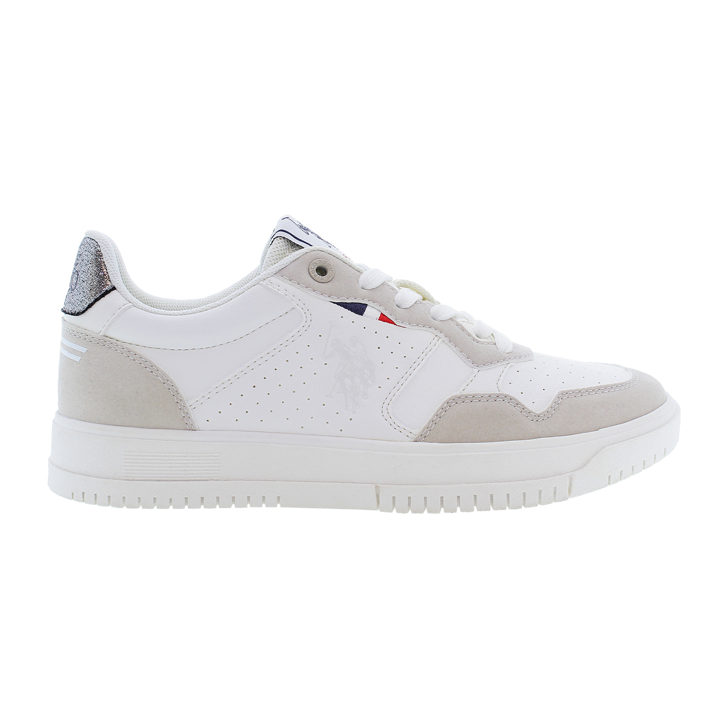 Sneakers U.S. Polo Assn. bianco-marrone