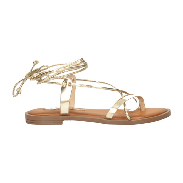Sandali Donna Tata Italia Dorato