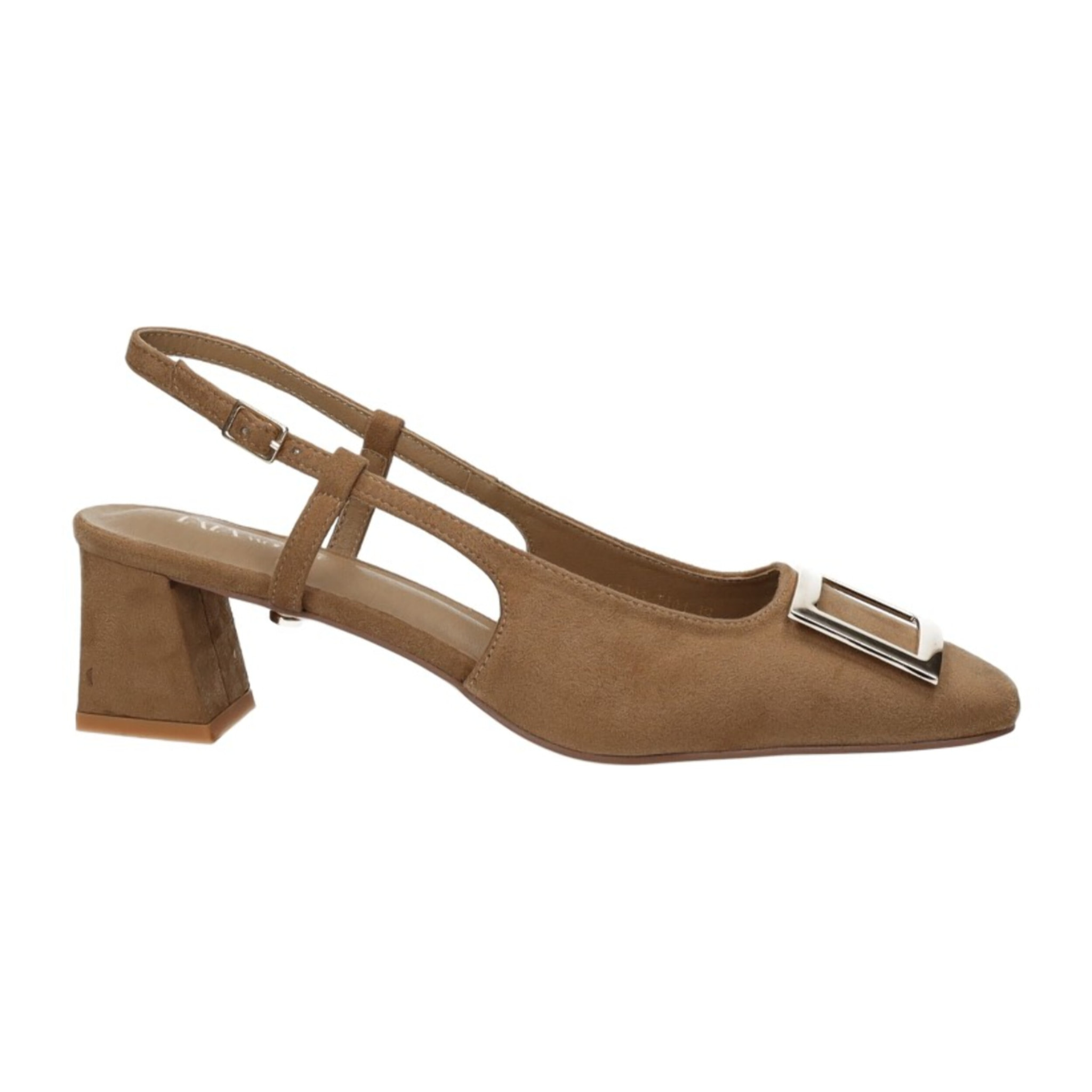 Décolleté sling back Donna Tata Italia Marrone