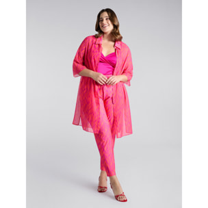Fiorella Rubino - Pantalón estampado - Fuchsia