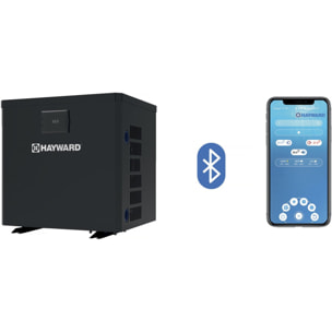Pompe à chaleur pour piscine 3.5 kw/h - Hayward - "Micro" - Noir
