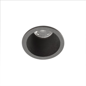 FOX 40 Empotrable negro 5W 2700K 25°