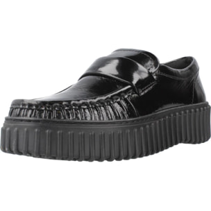 Zapatos Casual Mujer de la marca CLARKS  modelo TORHILL MOCC NEGRO
