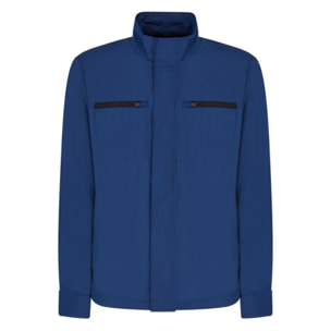 Chaquetas Hombre de la marca GEOX  modelo M JHARROD SHORT JKT AZUL