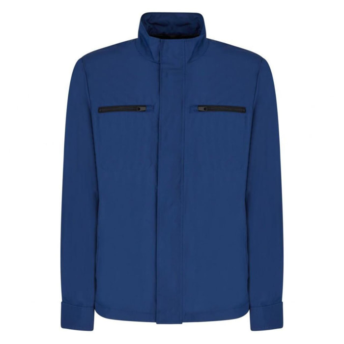 Chaquetas Hombre de la marca GEOX  modelo M JHARROD SHORT JKT AZUL