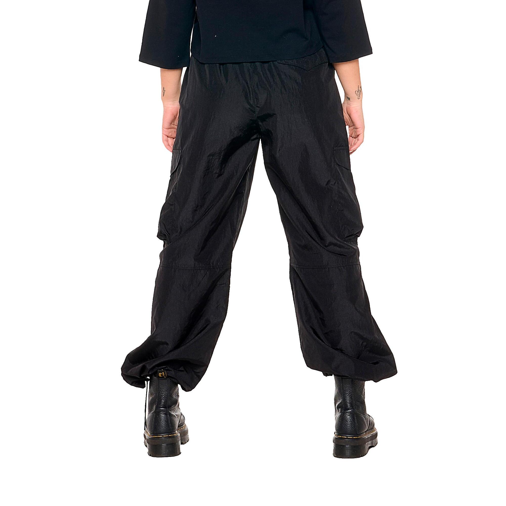 Pantalón cargo de popelina "Authentic Gold" para mujer