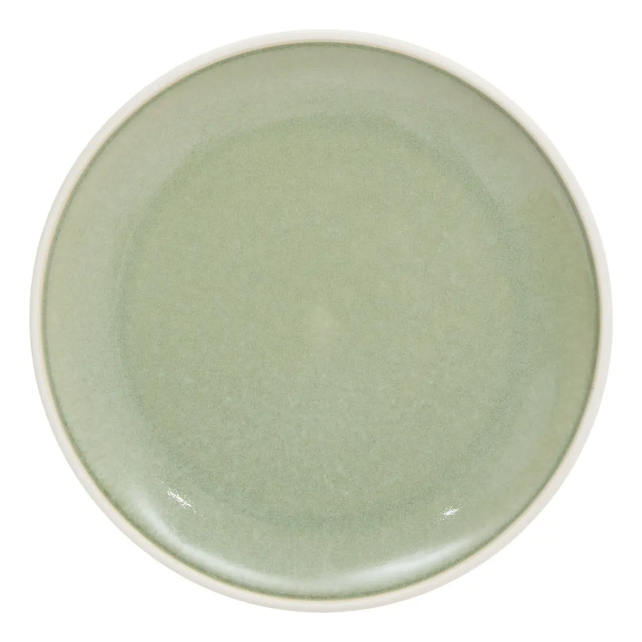 Lot de 4 Assiettes dessert Chiara vert