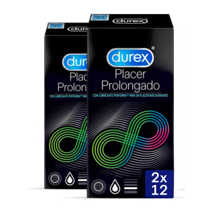 PACK DUREX PLACER PROLONGADO CAJA 24 UNIDADES (2 UDS)