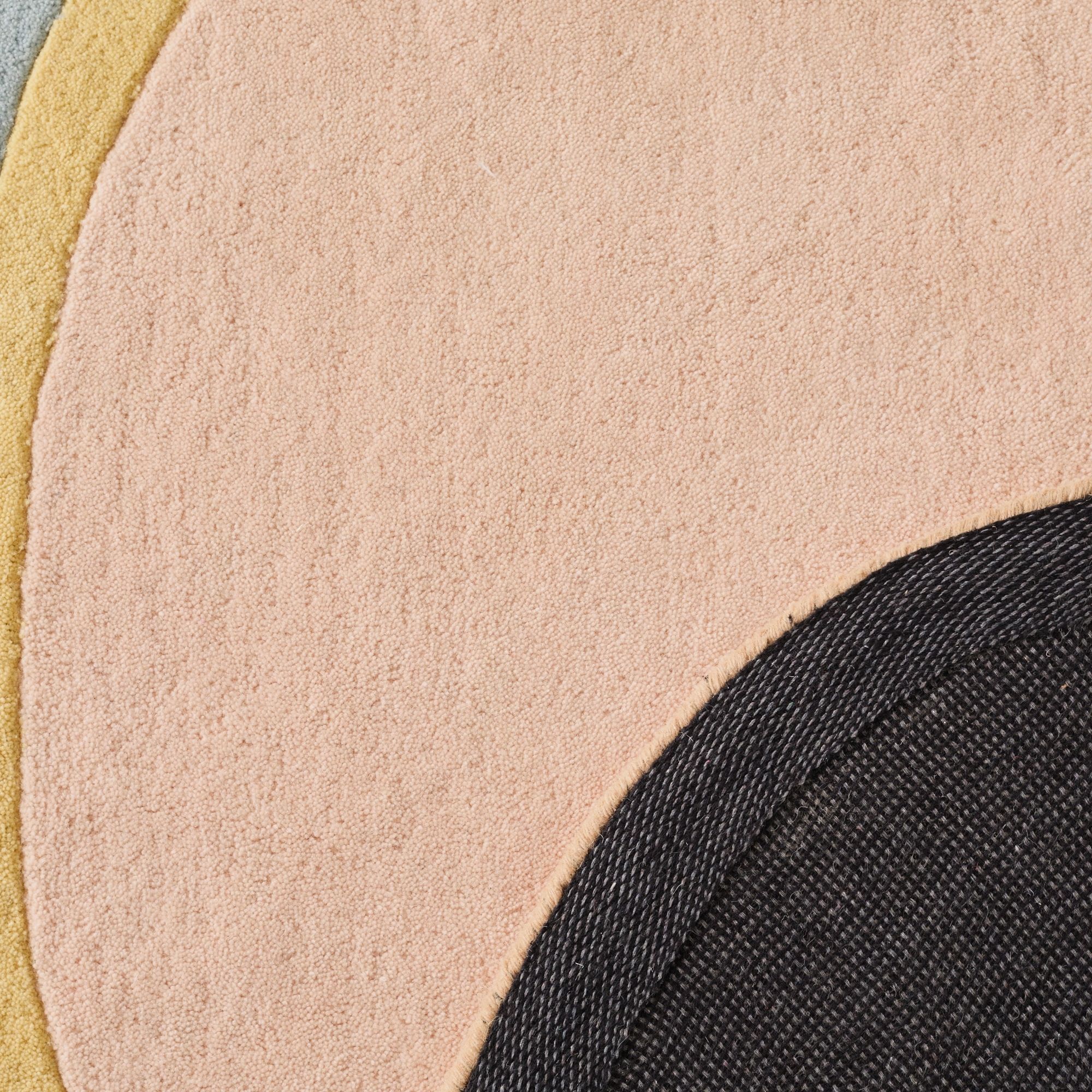 PANTONE - Tapis en laine fait main RAYON TENDRE