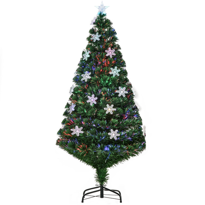 Árbol de Navidad Medidas 120/150/180/210cm DECORACIÓN INCLUÍDA Abeto Navidades