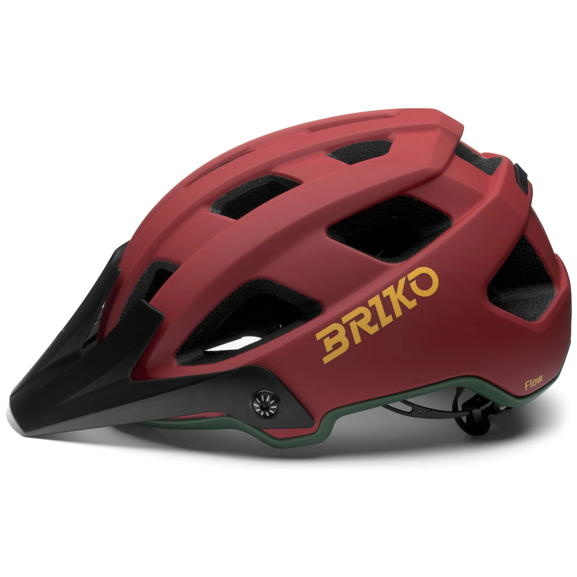 Briko - Caschi, Uomo Donna, Rosso - Flow