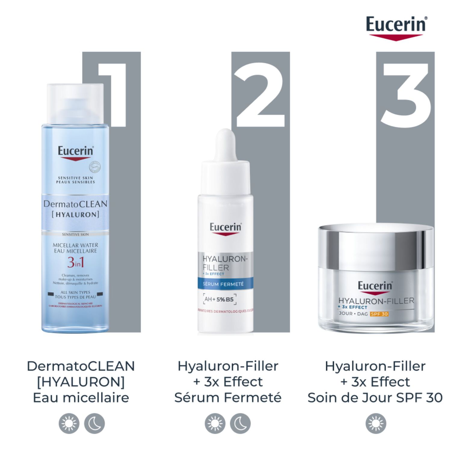 Hyaluron-Filler + 3x Effect - Recharge anti-âge soin de jour SPF30 50 ml
