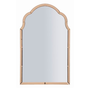 SPECCHIO DA MURO TANGERI ROSA CM 62X1X100 (MISURA SPECCHIO CM 55X94)