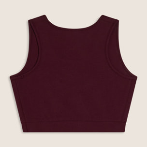 Top sportivo da donna con retro vogatore