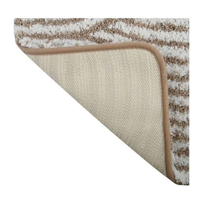 Tapis de bain Microfibre 50x80cm Wave Taupe MSV