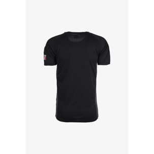 T-shirt Esercito a maniche corte sport nera uomo