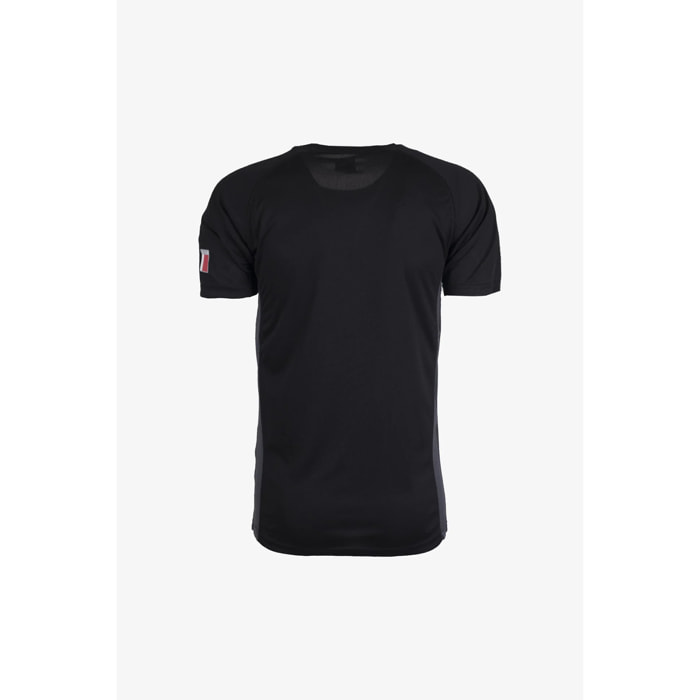 T-shirt Esercito a maniche corte sport nera uomo